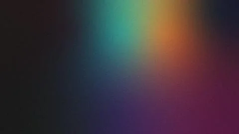 Dark background with diagonal gradient of teal orange and purple hues abstr.. Stock Illustration