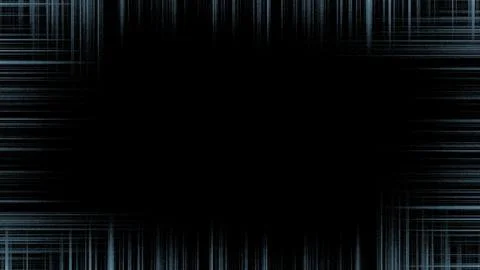 Dark background with dynamic blue streaks and lines Stock Illustration