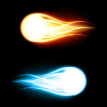 Dark background with flame Stock Illustration