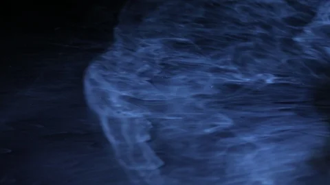 Dark background with flowing blue fluid Stock Footage 117101485