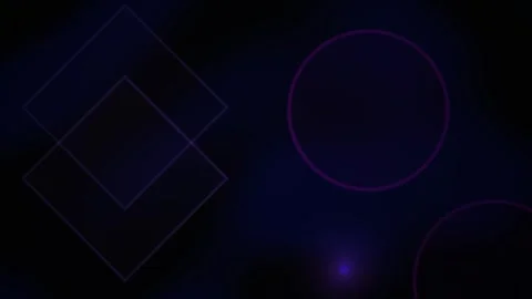 Dark background with geometric shapes visible. Stock Footage 340003758