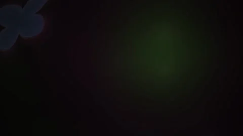 Dark background with a glowing blue shape. Stock Footage 337456894