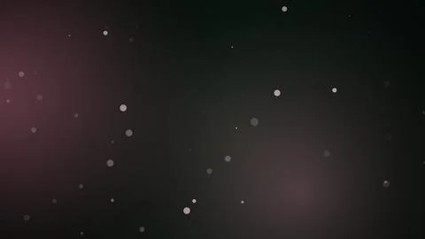 Dark background with glowing light particles and bokeh Stock Illustration