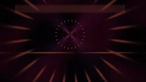 Dark background with glowing purple clock. Stock Footage 337457084