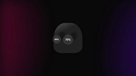 Dark background with glowing text Stock Footage 340858555