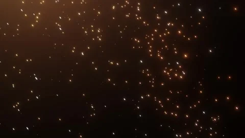 A Dark Background With Gold Stars Stock Footage 329544661