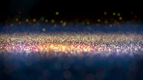Dark background with golden particles flying up loop Stock Footage 244375727