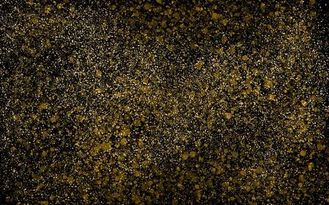 Dark background with golden texture Stock Photos