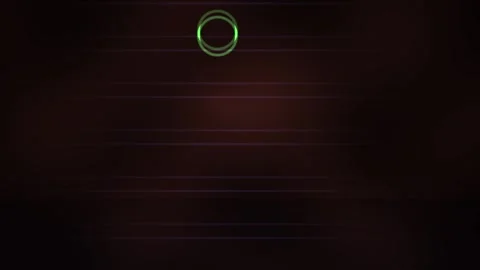 Dark background with green circle light. Stock Footage 340004317