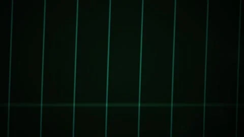 Dark background with green grid lines. Stock Footage 335349798