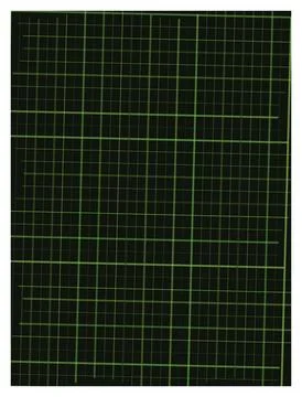 Dark background with green grid pattern creating geometric and tech texture. Stock Illustration