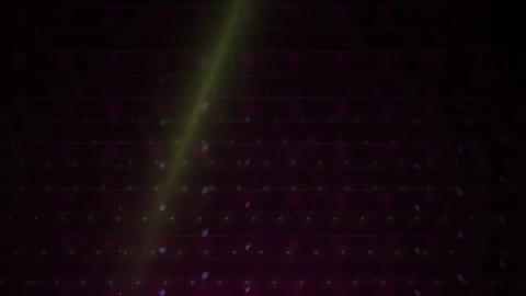 Dark background with green light beam. Stock Footage 340004592