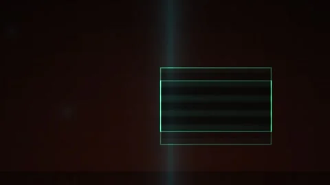 Dark background with green outline box. Stock Footage 340004643