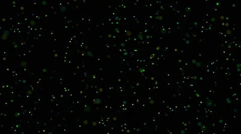 Dark background with green particles 스톡 동영상 66834702