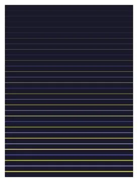 Dark background with horizontal colored stripes creating abstract pattern. Illustrazione stock