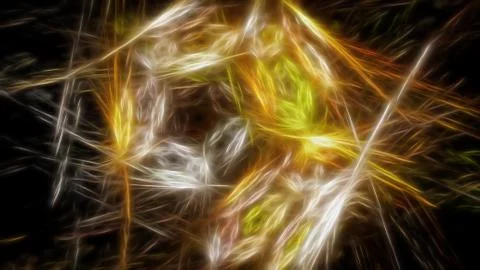 Dark background with light energy lines Stock Illustration