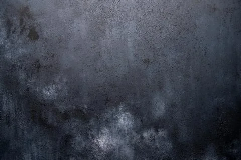 Dark background made of wood with imitation of light chalk stains for design Stock Photos