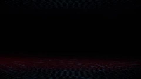 Dark background mesh and the moving of lines of light with pink lighting Stock Footage 81315688