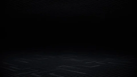 Dark background mesh and the moving light lines Stock Footage 81315692