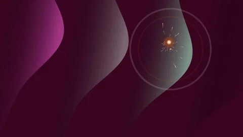 Dark Background with Moving Orange Light. Stock Footage 330130884