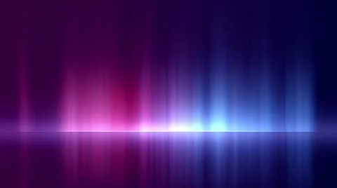 Dark background with pink and blue lines with mirror reflection - Motion Loop HD Stock Footage 67343097