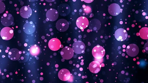 A Dark Background With Pink And Blue Circles Stock Footage 329545526