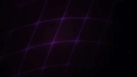 Dark background with purple grid lines. Stock Footage 335349973