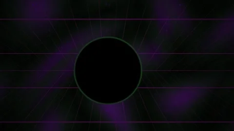 Dark background with purple spots and a circle. Stock Footage 337457292