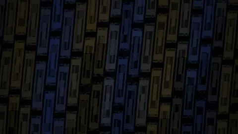 Dark background with rectangular shapes. Video stock 335508406