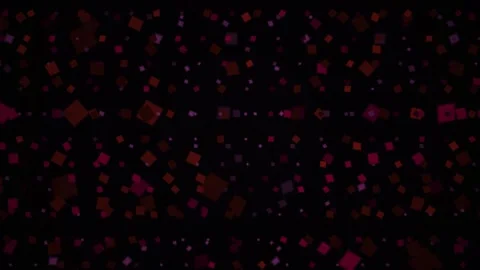 Dark Background With Red Dots Falling. Stock Footage 335106485