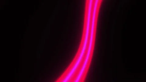 Dark background with red light trail. Stock Footage 340005806