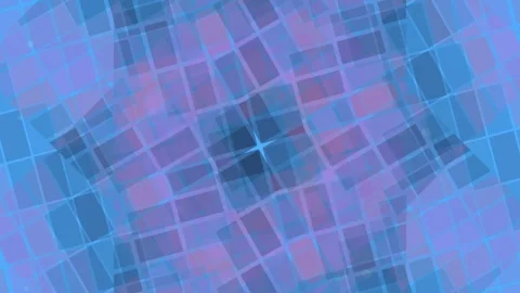 Dark background with repeating semi-transparent geometric squares and circles wi Stock Footage 330928667