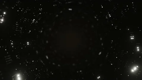 Dark background with shimmering bright elements Stock Footage 162361896