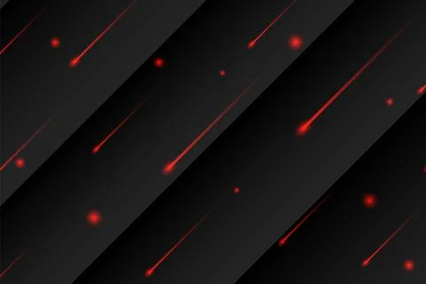 Dark background with shinny red lines. Dark techno background. イラスト素材