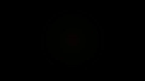 Dark Background with Small White Dot. Stock Footage 330130892