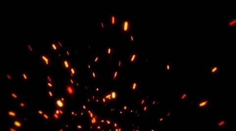 Dark Background with Sparks Video stock 67737348
