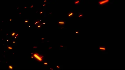 Dark Background with Sparks Video stock 67737737