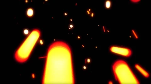 Dark Background with Sparks Video stock 67742138