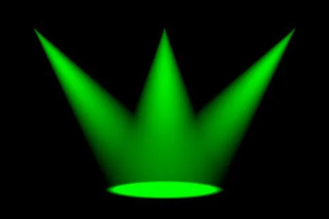 Dark background with spotlights Stock Illustration