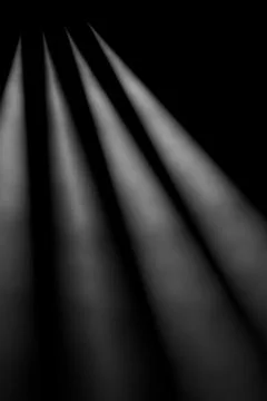 Dark background with spotlights Stock Illustration