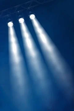 Dark background with spotlights Stock Illustration