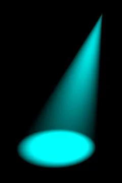 Dark background with spotlights Stock Illustration