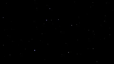 Dark background of starry sky with subtle twinkling lights, animation of ni.. Stock Footage 319390233