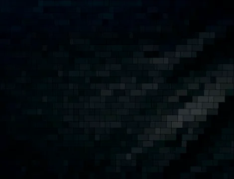 The dark background is a stylized brickwork Stock Illustration