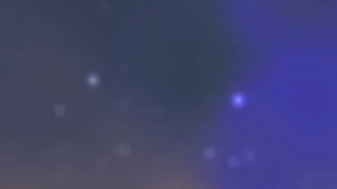 Dark background with white and blue blurred lights. Christmas Background Stock Footage 280678504