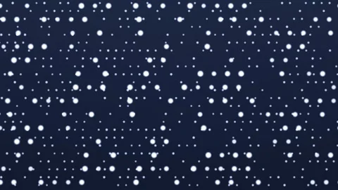 Dark background with white dots creating a random pattern Stock Footage 338232214