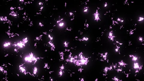 Dark background with white glowing light, chaotic. Mystical background. Stock Footage 277546413