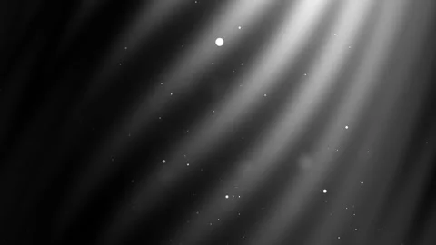 Dark background white light streaks small bright dots. Stock Footage 317128180