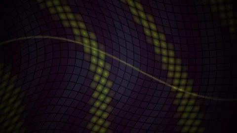 Dark background with yellow patterns. Stock Footage 340006281