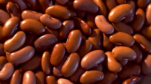 Dark beans on top 4K Stock Footage 156531097